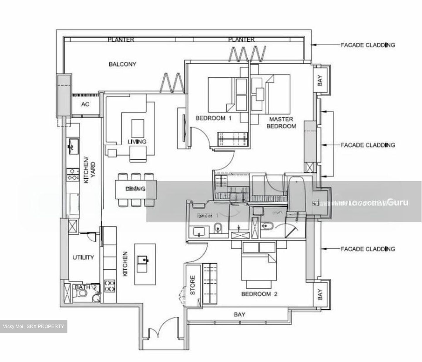 South Beach Residences (D7), Apartment #583376711